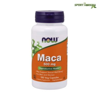 NOW Foods Maca 500 mg 100 Veg Capsules