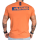 TRECWEAR T-Shirt PLAY HARD 008 Orange