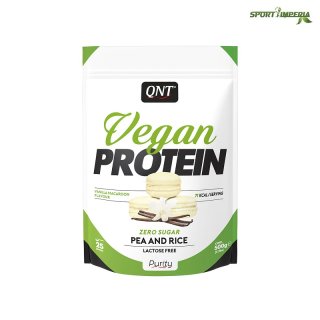 QNT Vegan Protein 500 g Beutel Vanilla Macaroon