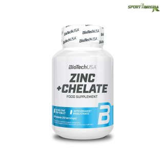 BioTech Usa Zinc+Chelate 60 Tabletten