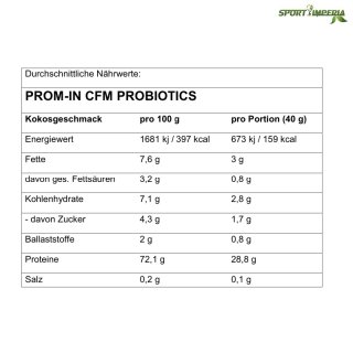 PROM-IN CFM Whey Probiotics 30 g Portionsbeutel