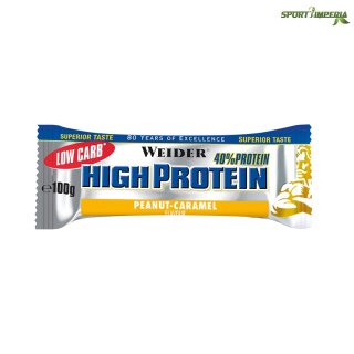 Weider 40% High Protein Bar 50 g Peanut Caramel