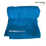 BioTech Usa Fitness Towel Handtuch Blau 100 x 50 cm